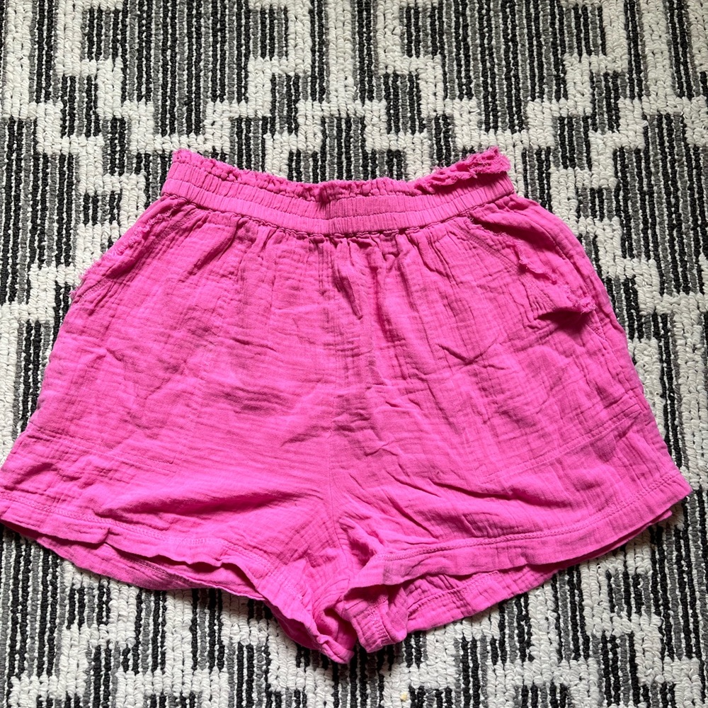 Aerie Hot Pink Shorts